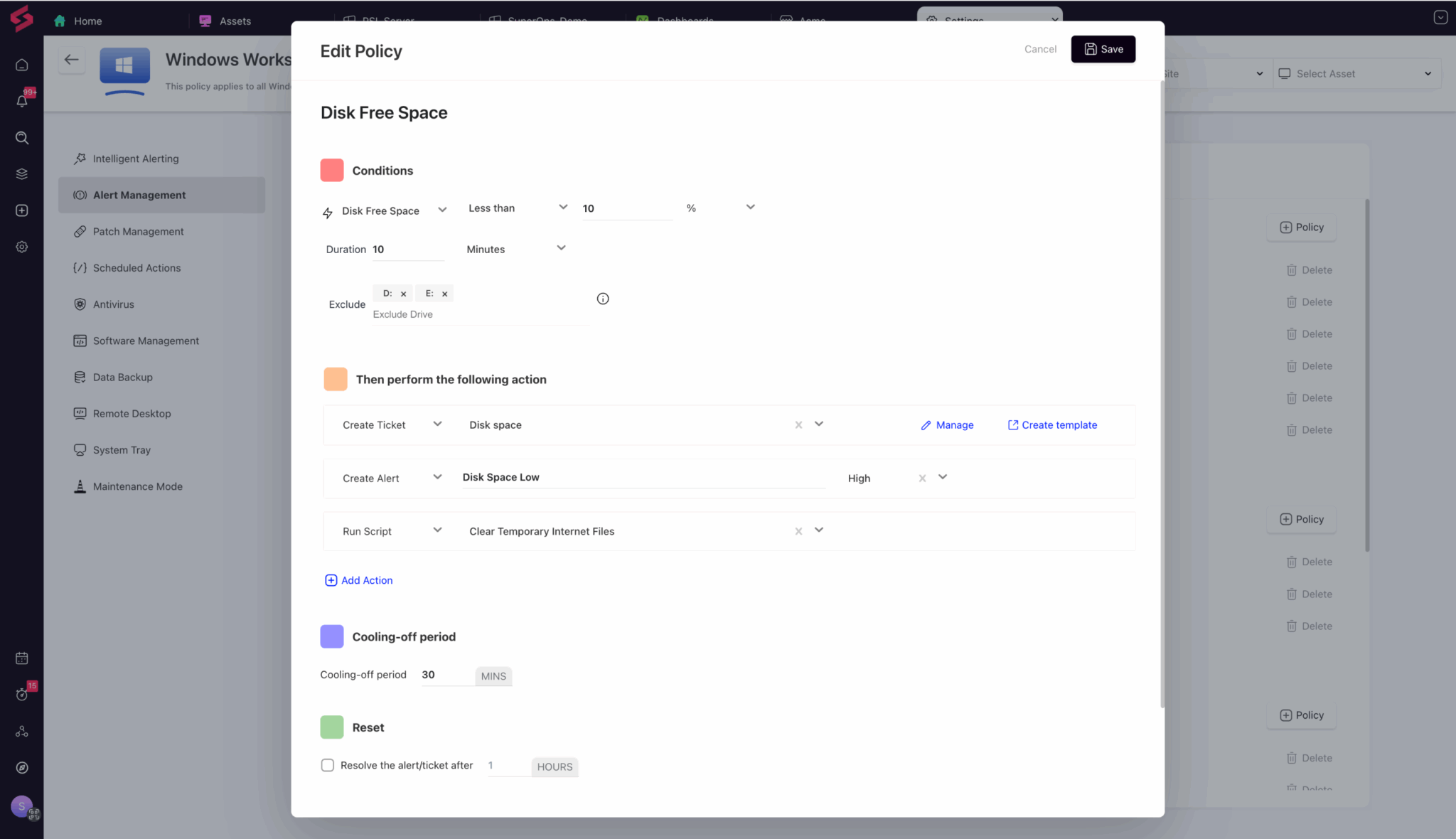 headache-free maintenance (ad hoc)