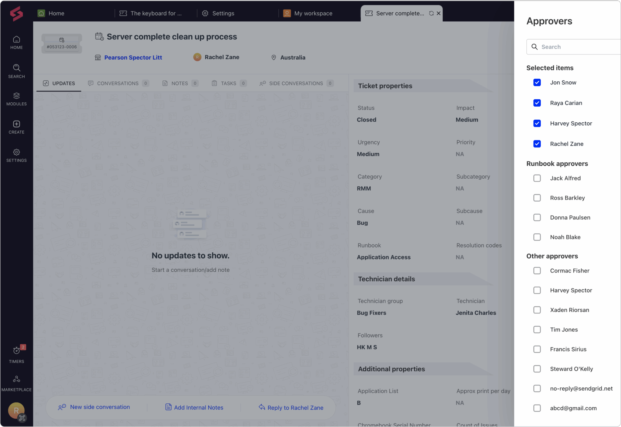 headache-free maintenance (ad hoc)