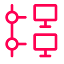 Network monitoring icon