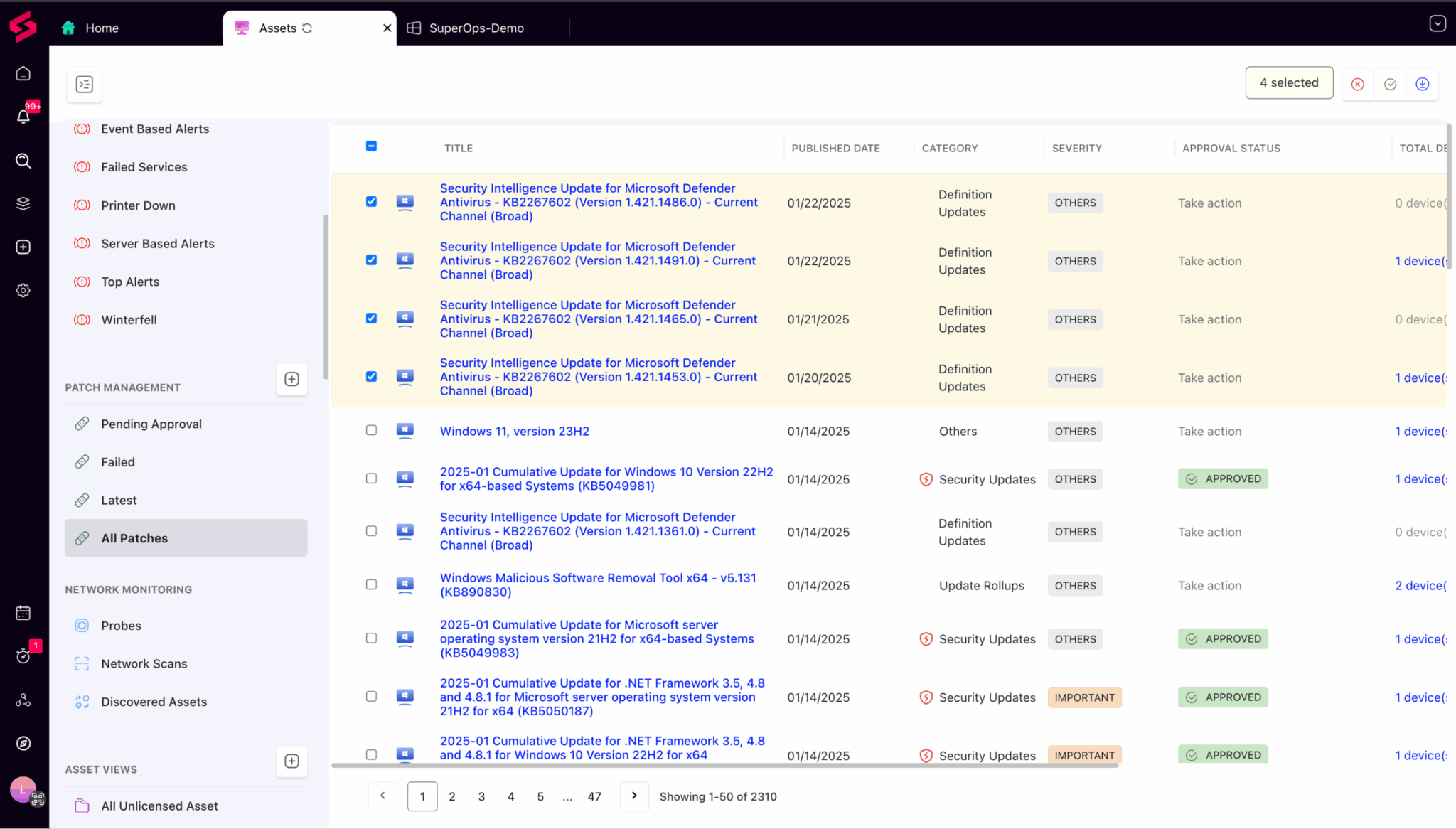 headache-free maintenance (ad hoc)