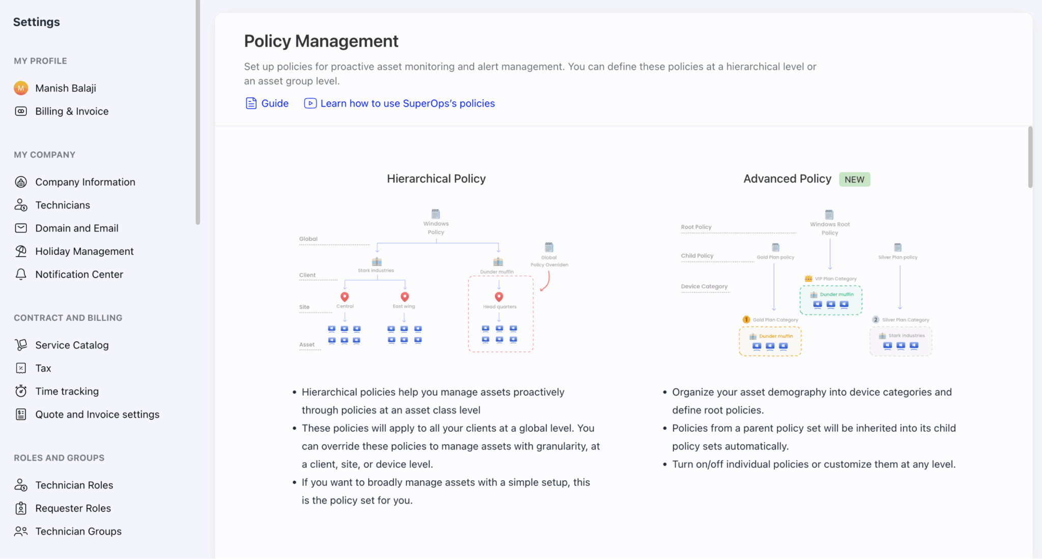 headache-free maintenance (ad hoc)