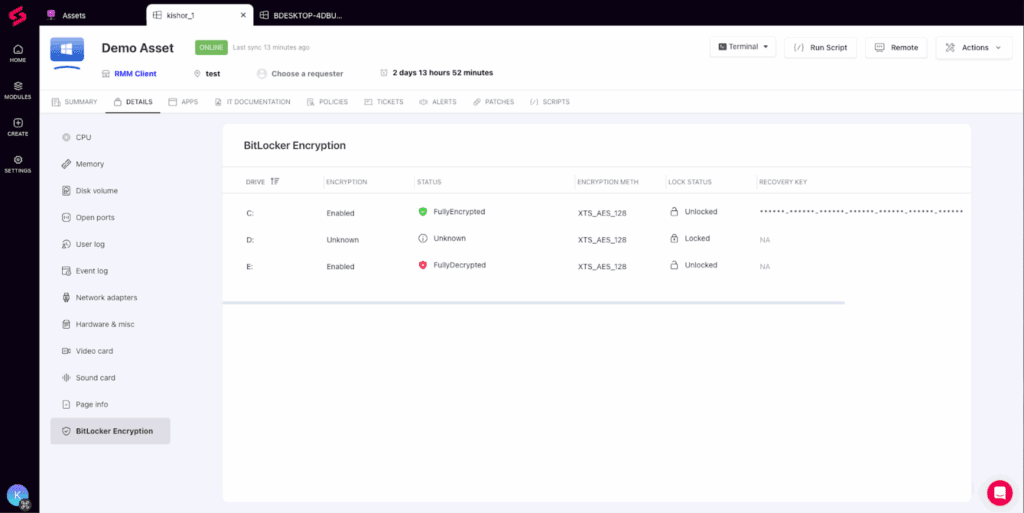 Protégez les données avec Bitlocker